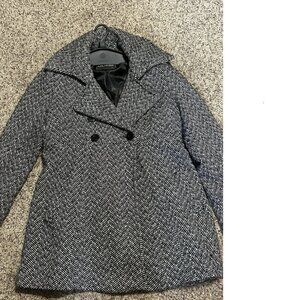 Vintage GUESS LOS ANGELES Woman’s Winter Coat Size Large Pea Coat